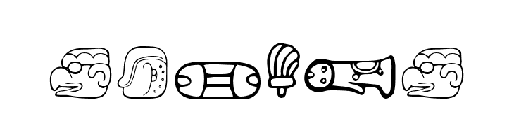 MesoAmerica Dings Three  Free Fonts Download
