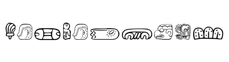 MesoAmerica Dings Three  Free Fonts Download