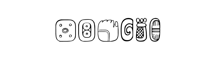 MesoAmerica Dings Four  Free Fonts Download