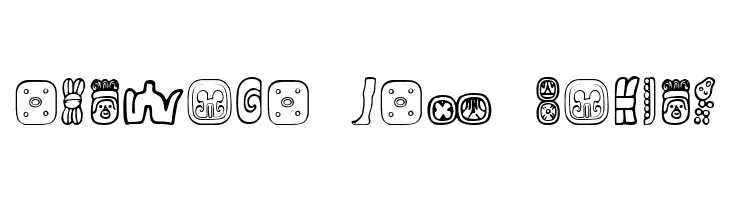 MesoAmerica Dings Four  Free Fonts Download