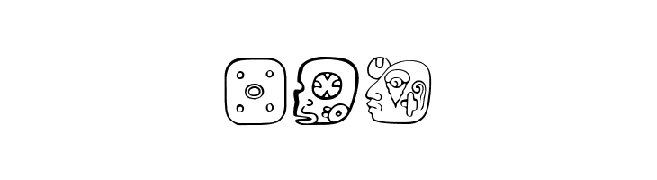 MesoAmerica Dings Four  Free Fonts Download
