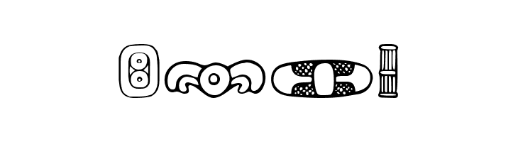 MesoAmerica Dings Four  Free Fonts Download