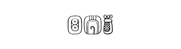 MesoAmerica Dings Four  Free Fonts Download