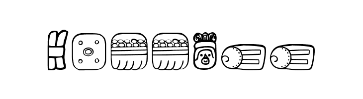 MesoAmerica Dings Four  Free Fonts Download