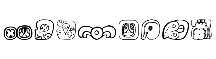 MesoAmerica Dings Four  Free Fonts Download