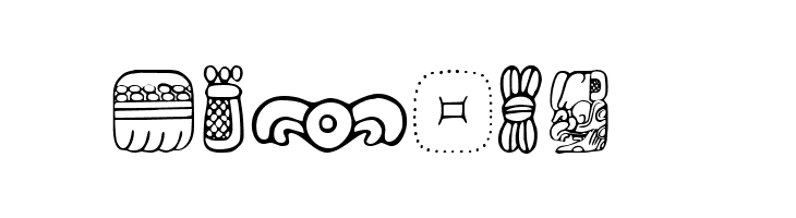 MesoAmerica Dings Four  Free Fonts Download