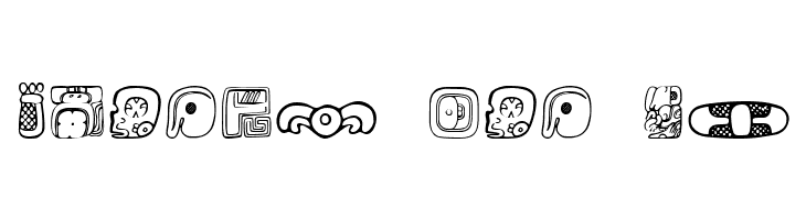 MesoAmerica Dings Four  Free Fonts Download