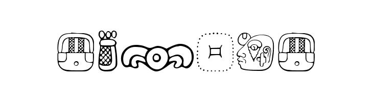 MesoAmerica Dings Four  Free Fonts Download