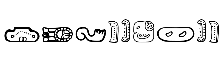 MesoAmerica Dings Two  Free Fonts Download
