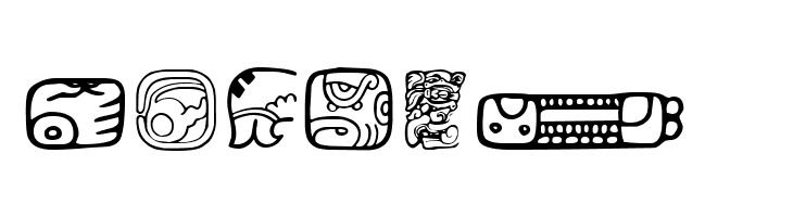 MesoAmerica Dings Two  Free Fonts Download