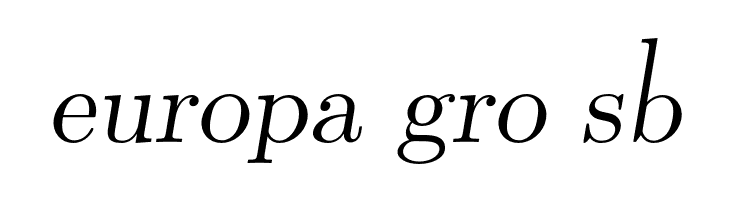 LMRomanDunh10-Oblique  Free Fonts Download