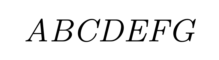 LMRoman8-Italic  Free Fonts Download