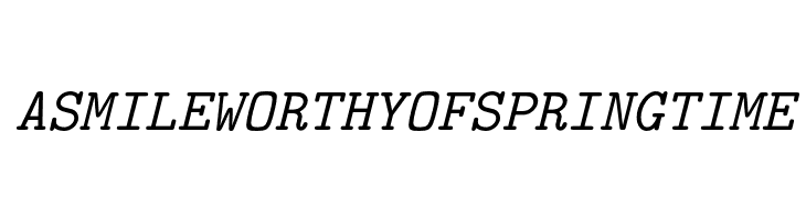 LMMono10-Italic  Free Fonts Download