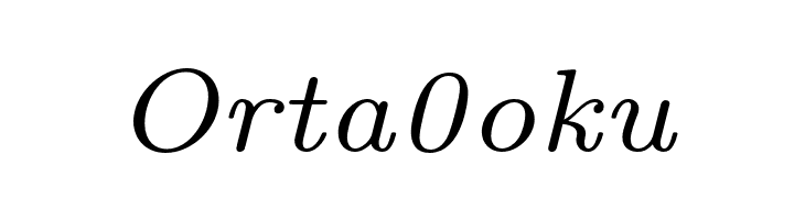 LMRoman7-Italic  Free Fonts Download