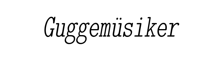 LMMonoLtCond10-Oblique  Free Fonts Download