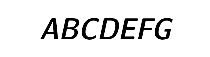 LMSansDemiCond10-Oblique  Free Fonts Download