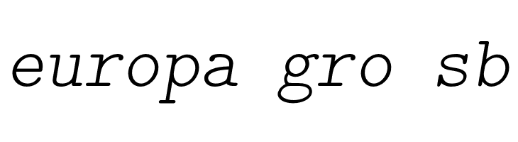 LMMonoLt10-Oblique  Free Fonts Download