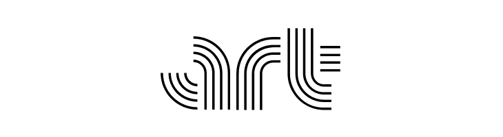 Radfahren-Lower  Free Fonts Download