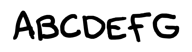 uglyyy  Free Fonts Download