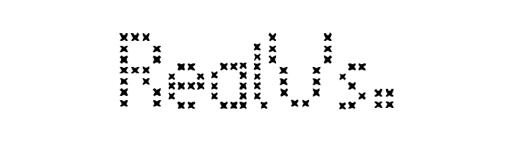 CROSS STITCH  Free Fonts Download