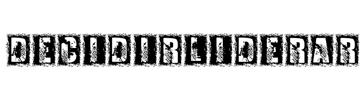 1 DIMENCION  Free Fonts Download