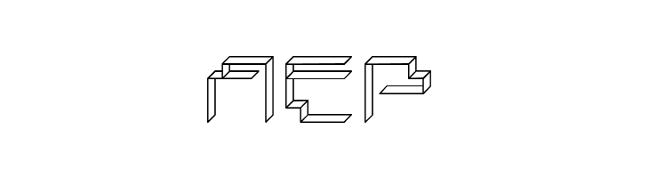 Paper Cube paperRegular  Free Fonts Download