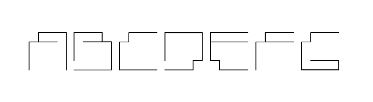 Paper Cube  Free Fonts Download