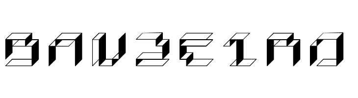 Paper Cube - Box version  Free Fonts Download