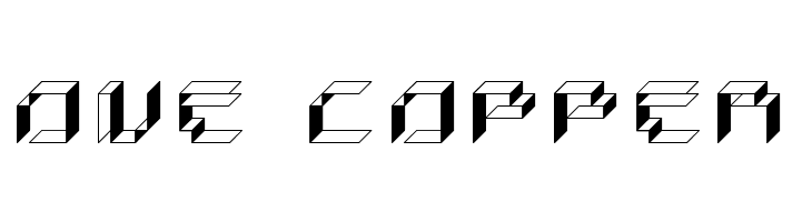 Paper Cube - Box version  Free Fonts Download