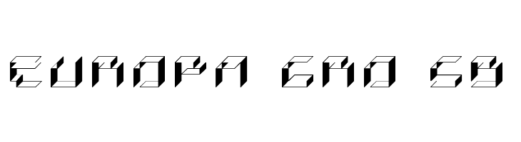 Paper Cube - Box version  Free Fonts Download
