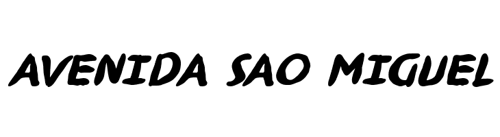 Ninjutsu BB Bold  Free Fonts Download