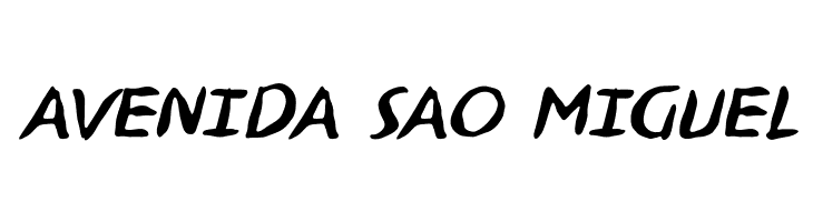 NinjutsuBB-Italic  Free Fonts Download