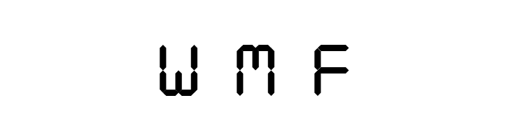 WW Digital  Free Fonts Download