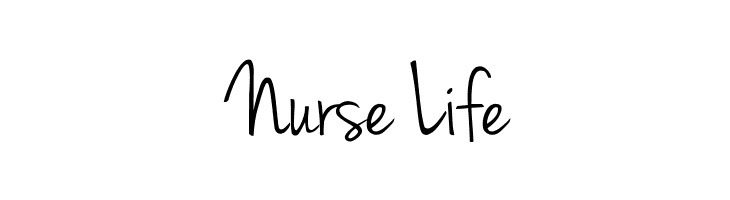 Nurse%2BLife Jenna Sue Font