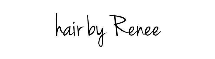 hair%2Bby%2BRenee Jenna Sue Font