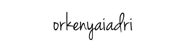 orkenyaiadri Jenna Sue Font