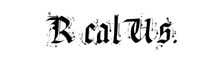 Satanas Humanum Salvator  Free Fonts Download