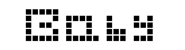 blocks Regular  Free Fonts Download