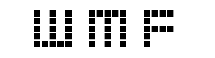 blocks Regular  Free Fonts Download