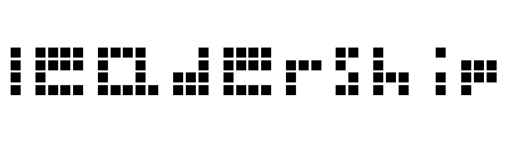 blocks Regular  Free Fonts Download