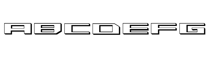 Trireme 3D  Free Fonts Download