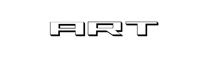 Trireme 3D  Free Fonts Download