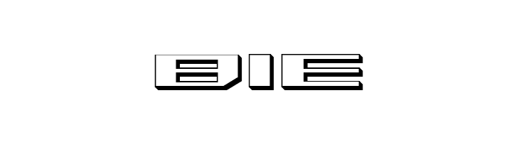Trireme 3D  Free Fonts Download