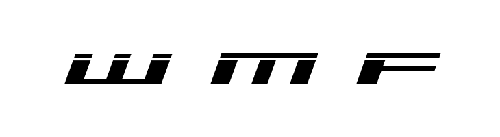 Trireme Laser Italic  Free Fonts Download