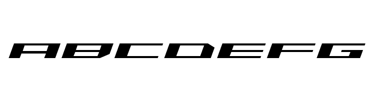 Trireme Expanded Italic  Free Fonts Download