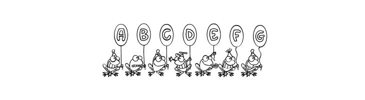 Hoppy Ribbitday  Free Fonts Download