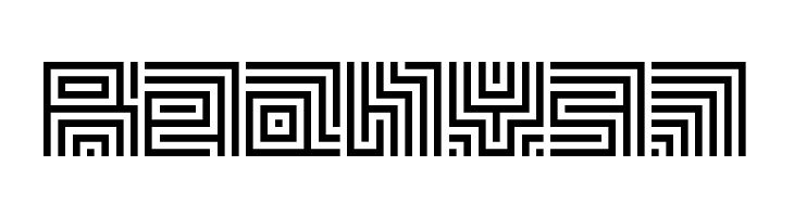 Lavirint Regular  Free Fonts Download