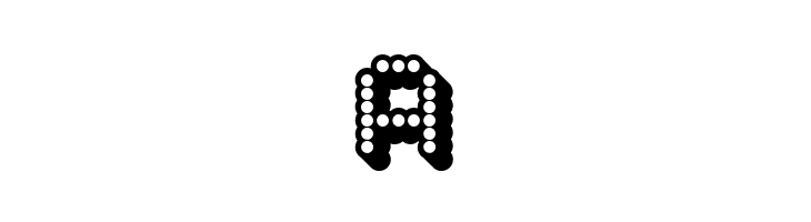 Dots All For Now 3D JL  Free Fonts Download