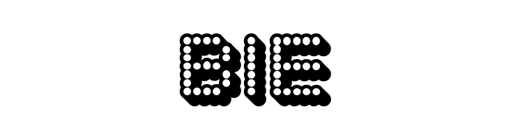 Dots All For Now 3D JL  Free Fonts Download