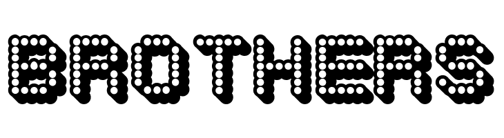 Dots All For Now 3D JL  Free Fonts Download